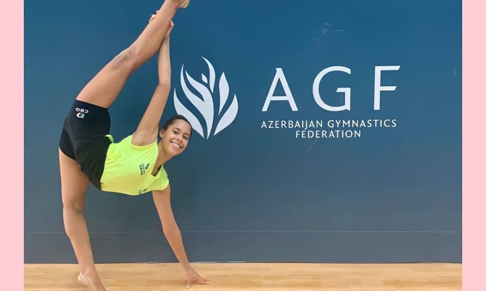 Ana Luisa Neiva faz sua estreia na Etapa de Baku da Copa do Mundo ginástica rítmica