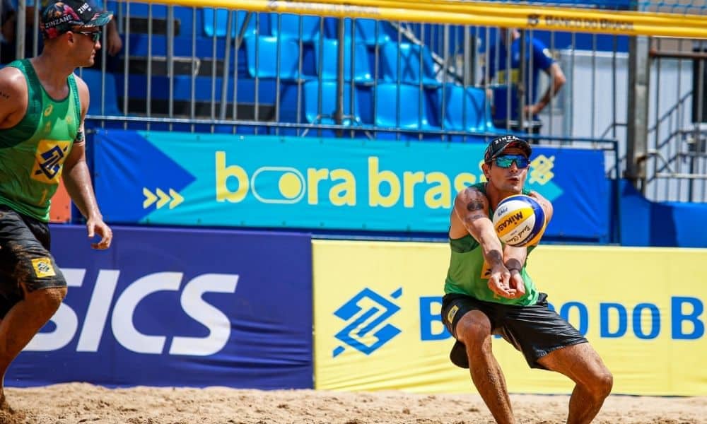 André/George quer quebrar jejum no Circuito Brasileiro de vôlei de praia