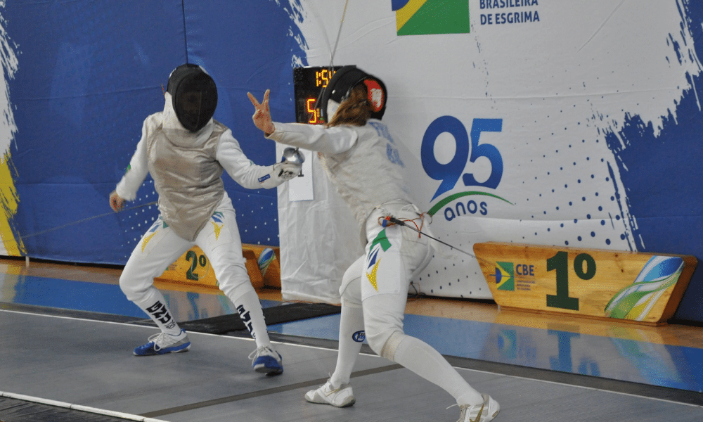 Livia Matos competindo na final da Copa Porto Alegre Cadete