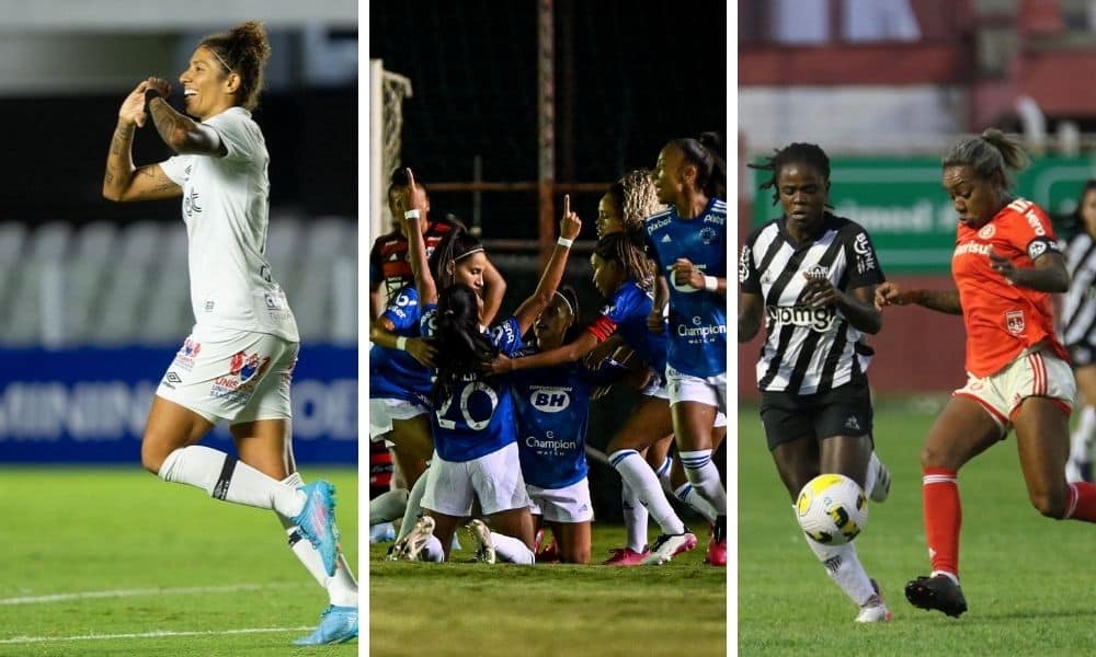 Santos, Cruzeiro e Internacional vencem pelo Brasileirão feminino