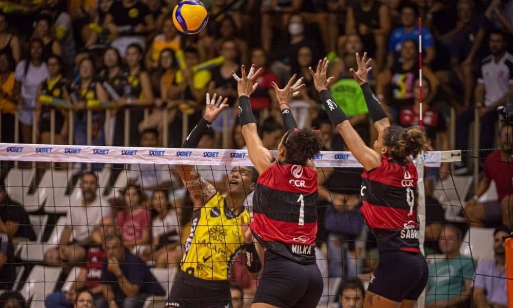 Sesc Flamengo x Praia Clube Superliga feminina semifinal