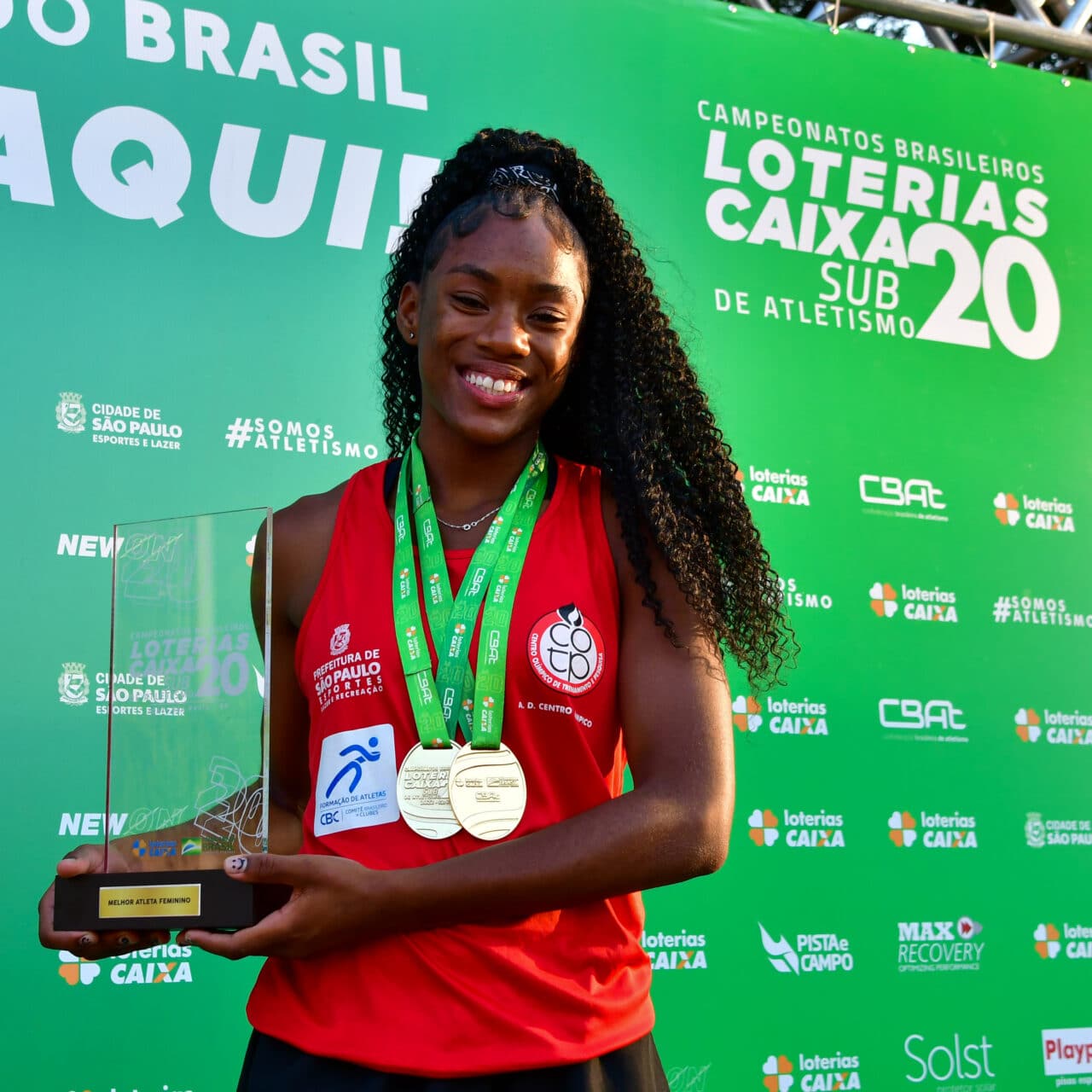 Vanessa dos Santos foi eleita a melhor atleta do Brasileiro sub-20 de atletismo