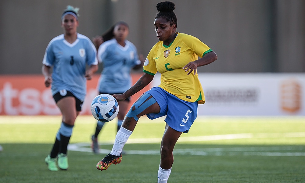Cris seleção brasileira futebol feminina sub-20 Brasil x Uruguai Campeonato Sul-Americano Sub-20 de futebol feminino