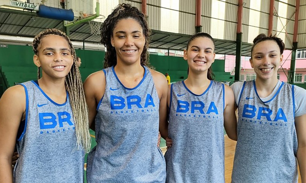 Seleção brasileira feminina sub-18 basquete 3x3 Jogos Sul-Americanos da Juventude