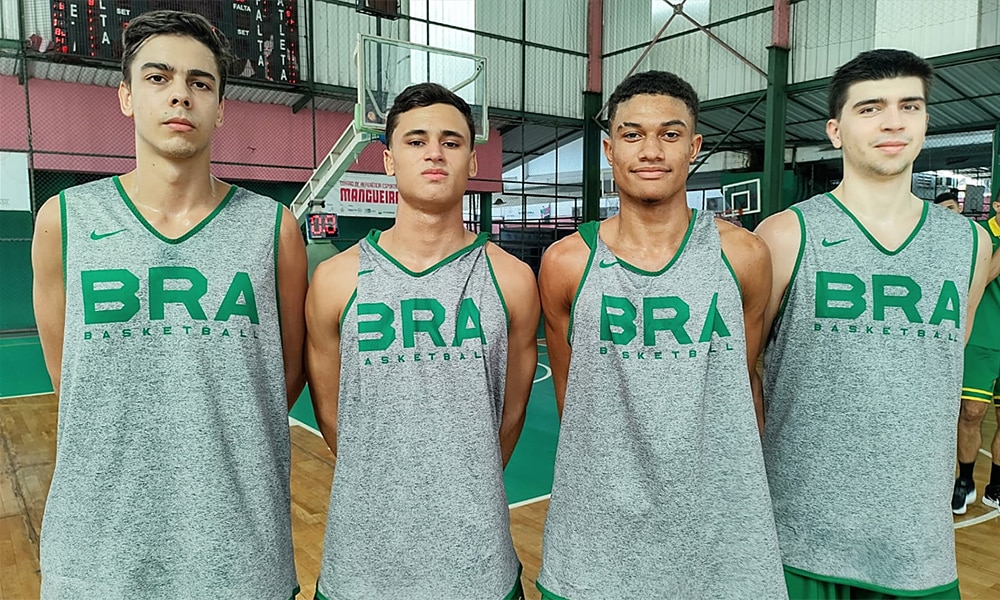 Seleção brasileira masculina sub-18 basquete 3x3 Jogos Sul-Americanos da Juventude