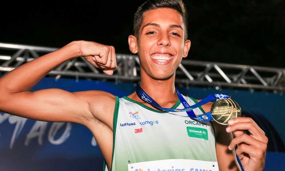 Vinícius de Carvalho atletismo Copa Brasil de Meio-Fundo e Fundo