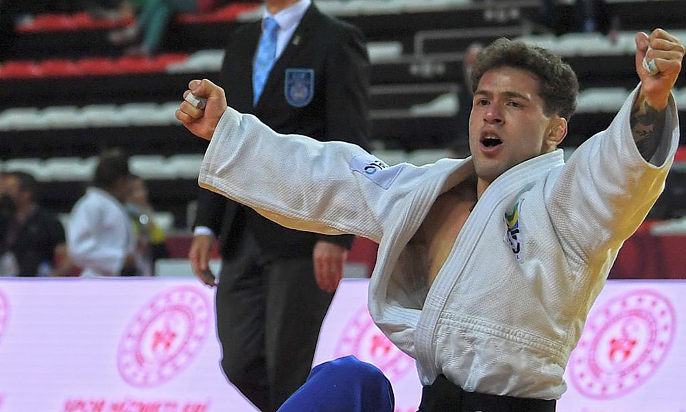 William Lima judô Grand Slam de Antalya medalha de prata medalha de ouro