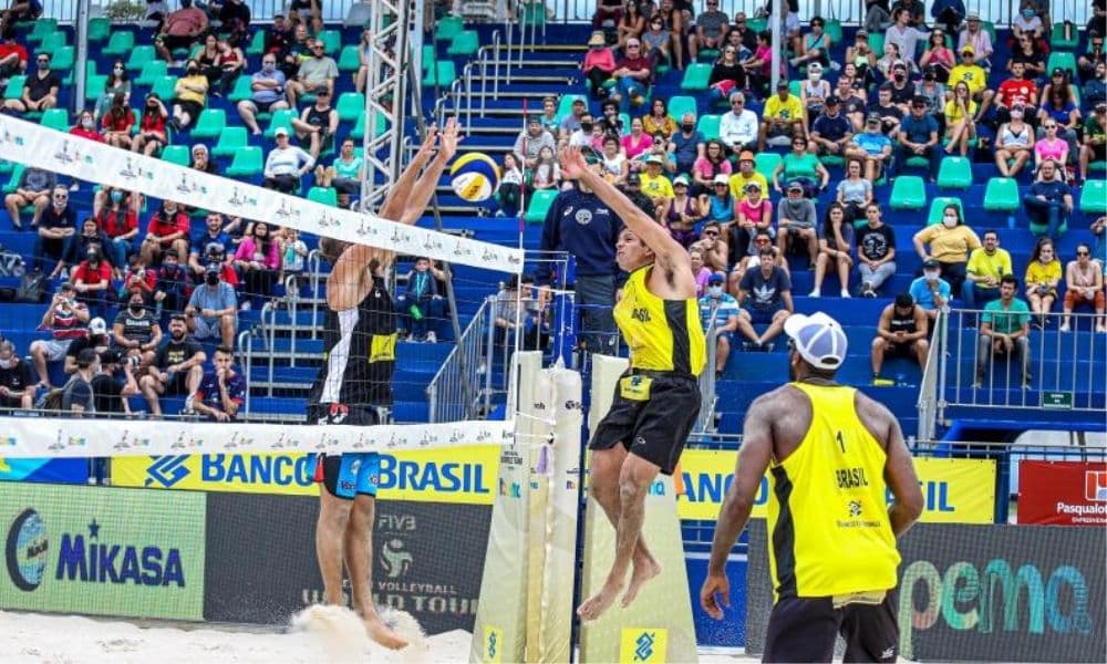 Evandro/Álvaro Filho vôlei de praia Challenger de Kusadasi