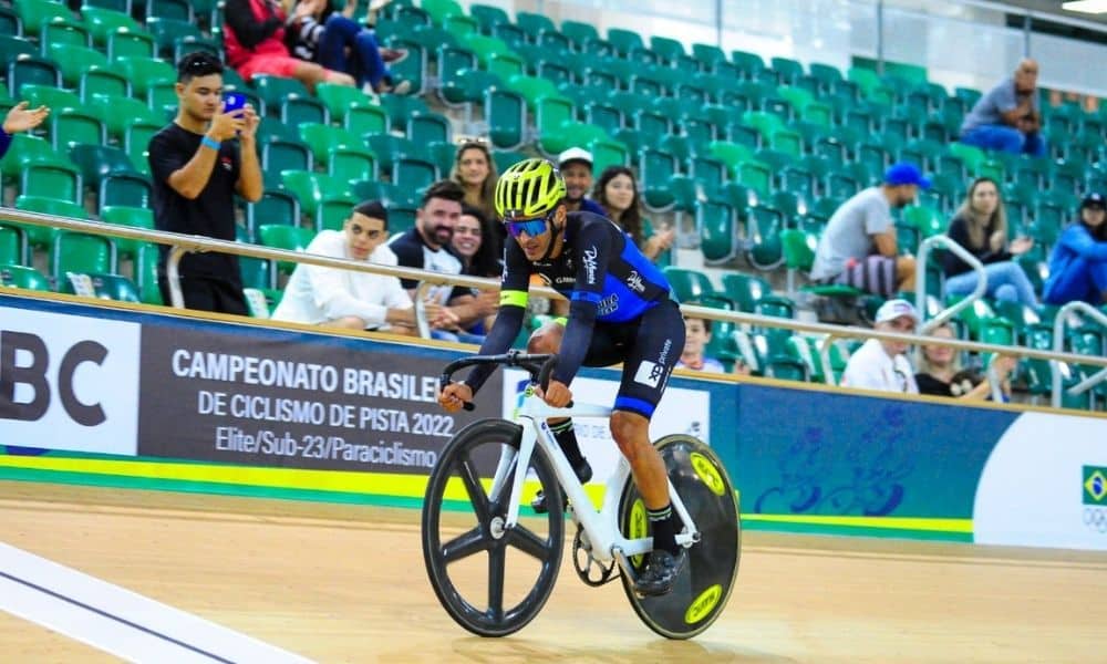 Armando Reis ganha título do omnium no Brasileiro de Ciclismo de Pista