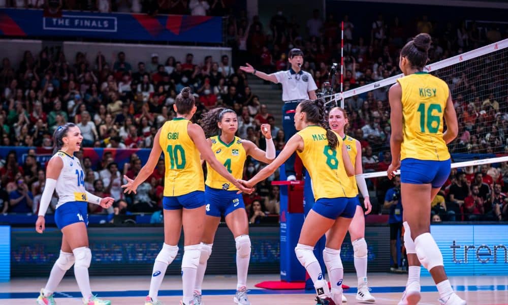 Brasil no mundial de vôlei feminino