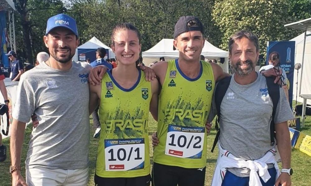 isabela abreu danilo fagundes pentatlo moderno copa do mundo budapeste