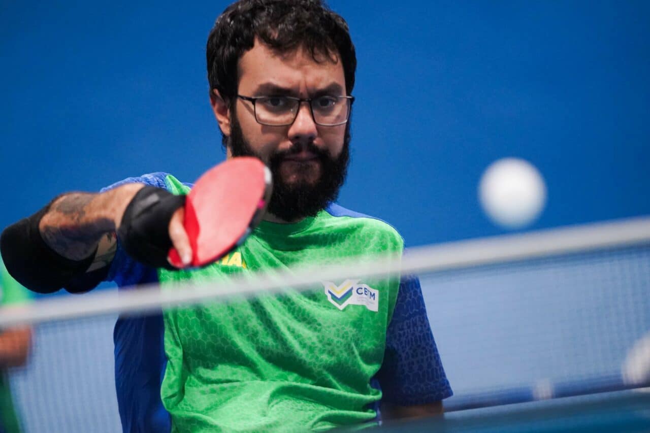Guilherme Marcião Costa Aberto Paralímpico de tênis de mesa