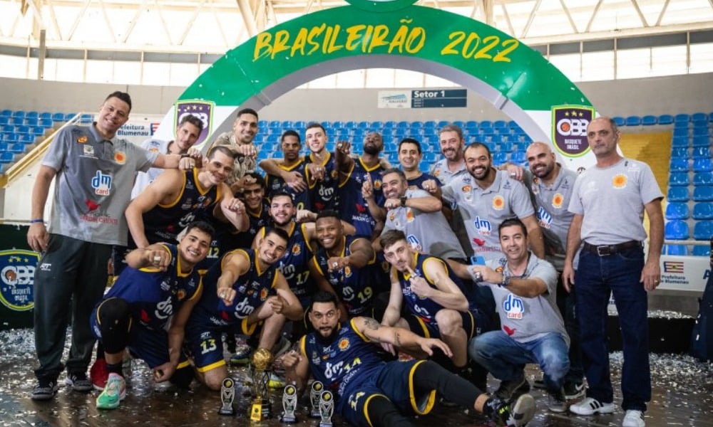 São José campeão Brasileiro de basquete vai para a Liga Sul-Americana 2022