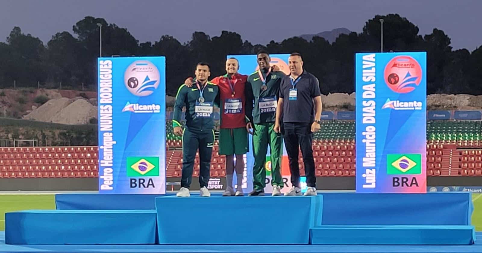 Pedro Henrique Rodrigues Luiz Maurício Silva lançamento de dardo atletismo Campeonato Ibero-Americano de Atletismo medalha de prata medalha de bronze