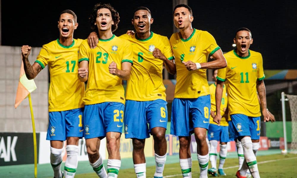 Brasil 5 x 2 Paraguai Torneio Internacional Sub-20 do Espírito Santo