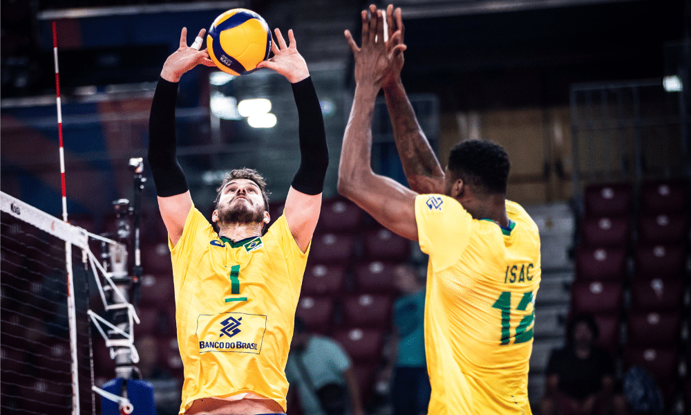 Brasil vence Irã Liga das Nações de vôlei masculino