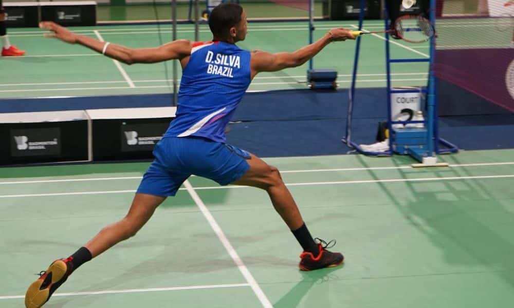 Davi Silva Aberto de Santo Domingo de badminton