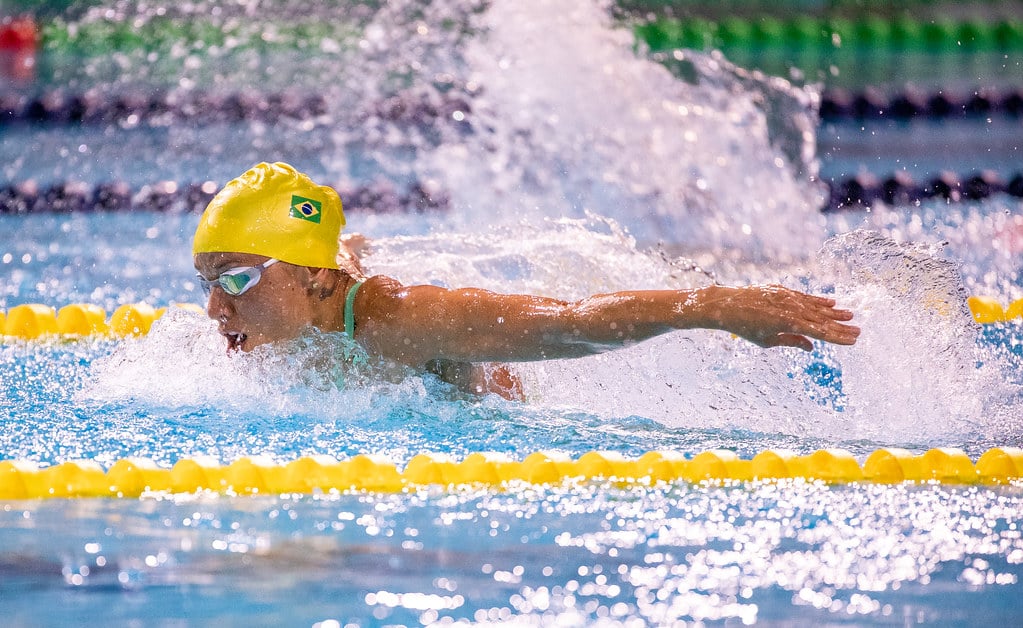 Maria Carol Santiago mundial de natação paralímpica