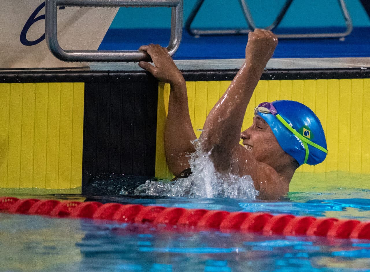 Patricia Santos Mundial de natação paralímpica