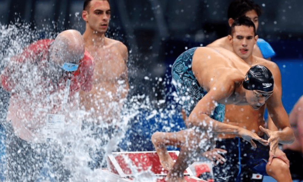 Revezamento 4x200m livre masculino Brasil Mundial de Esportes Aquáticos