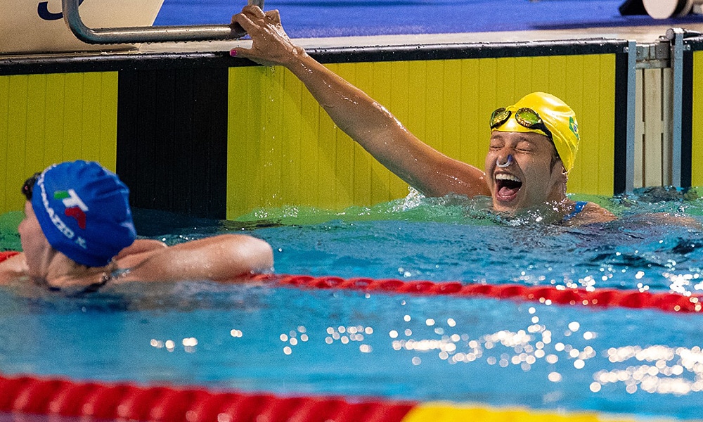 Cecília Araújo natação paralímpica mundial de natação paralímpica medalha de ouro