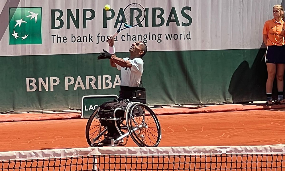 Ymanitu Silva Many Silva tênis em cadeira de rodas tênis em CR Roland Garros Paris França semifinal