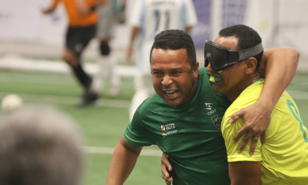 Brasil Desafio das Américas de futebol de cegos