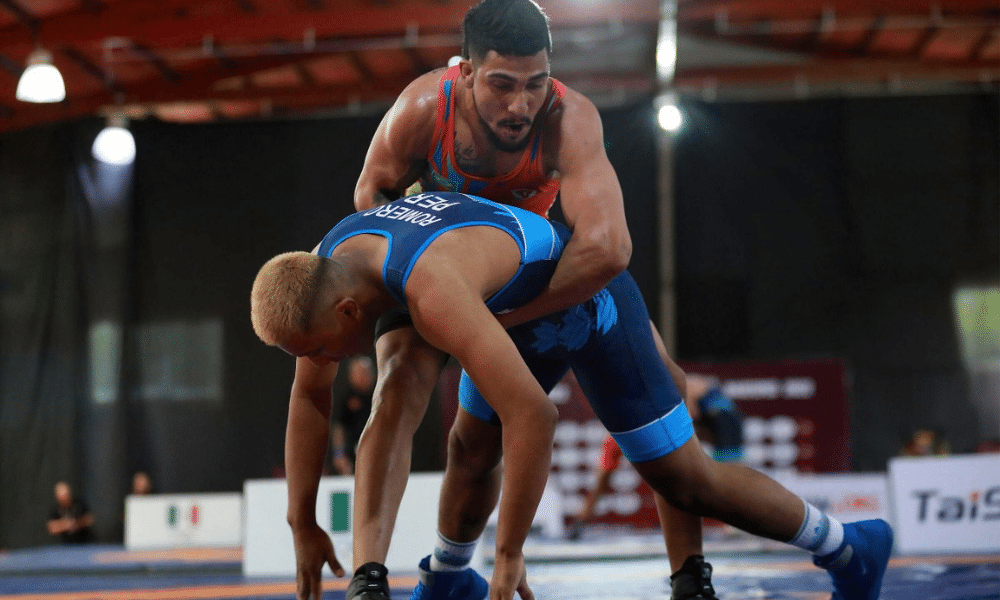 Guilherme Porto Pan-Americano sub-20 wrestling