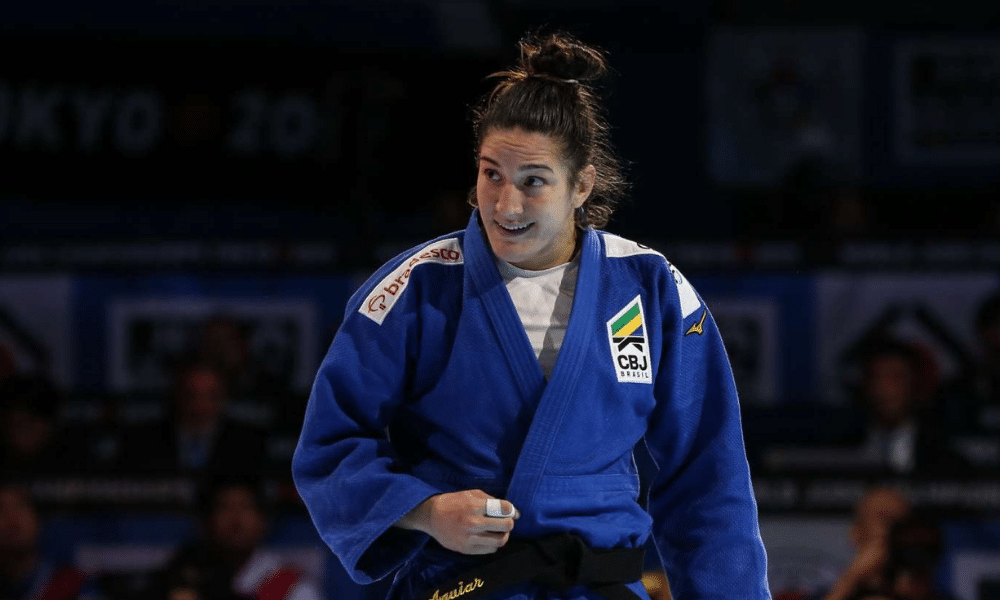 Mayra Aguiar bronze Grand Slam de Budapeste de judô