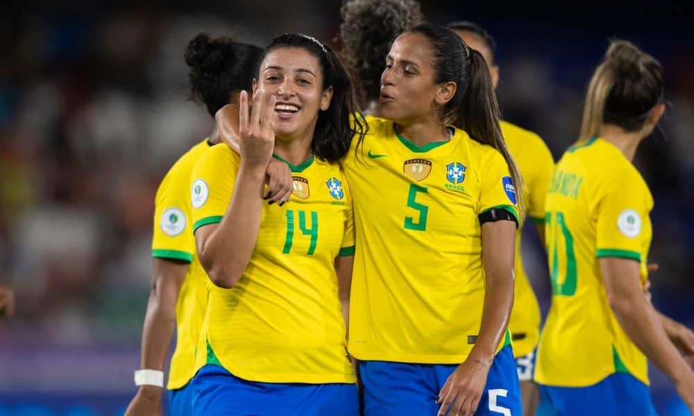 Brasil x Peru - Copa América Feminina futebol feminino