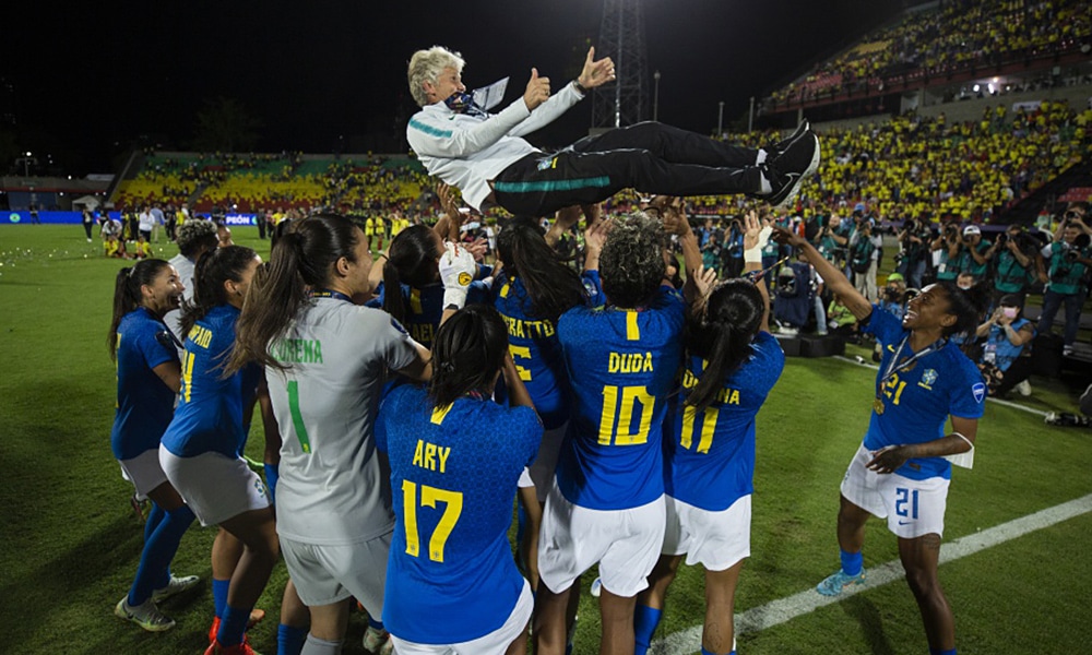 Pia Sundhage seleção brasileira de futebol feminino seleção feminina de futebol Copa América