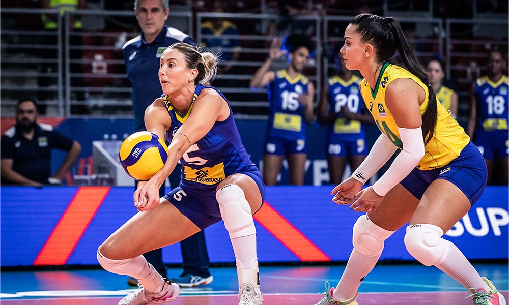 Pri Daroit vôlei feminino bloqueio Brasil Bulgária Liga das Nações de vôlei feminino seleção brasileira de vôlei feminino seleção feminina de vôlei