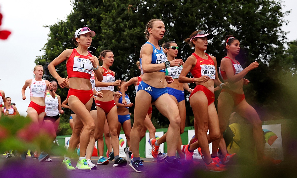 Viviane Lyra atletismo marcha atlética 35km recorde brasileiro Mundial de Atletismo