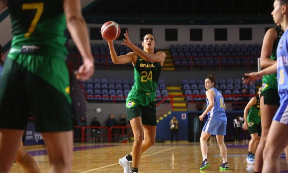 Brasil bate Uruguai e se classifica para a semifinal do Sul-Americano de basquete feminino