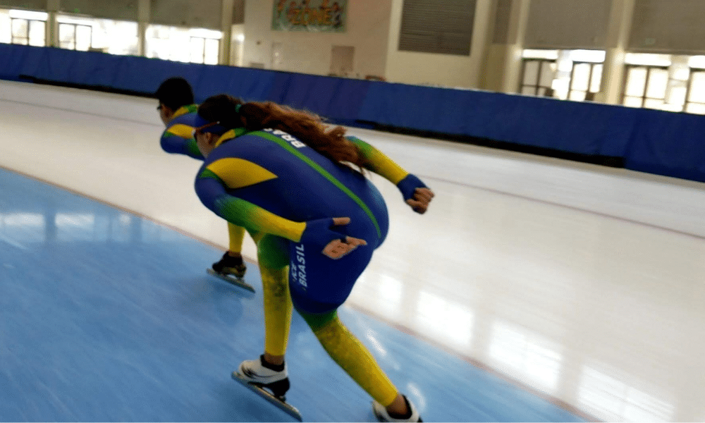 Larissa Paes patinação velocidade