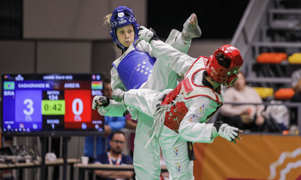Maria Eduarda Casagrande Mundial Júnior de taekwondo