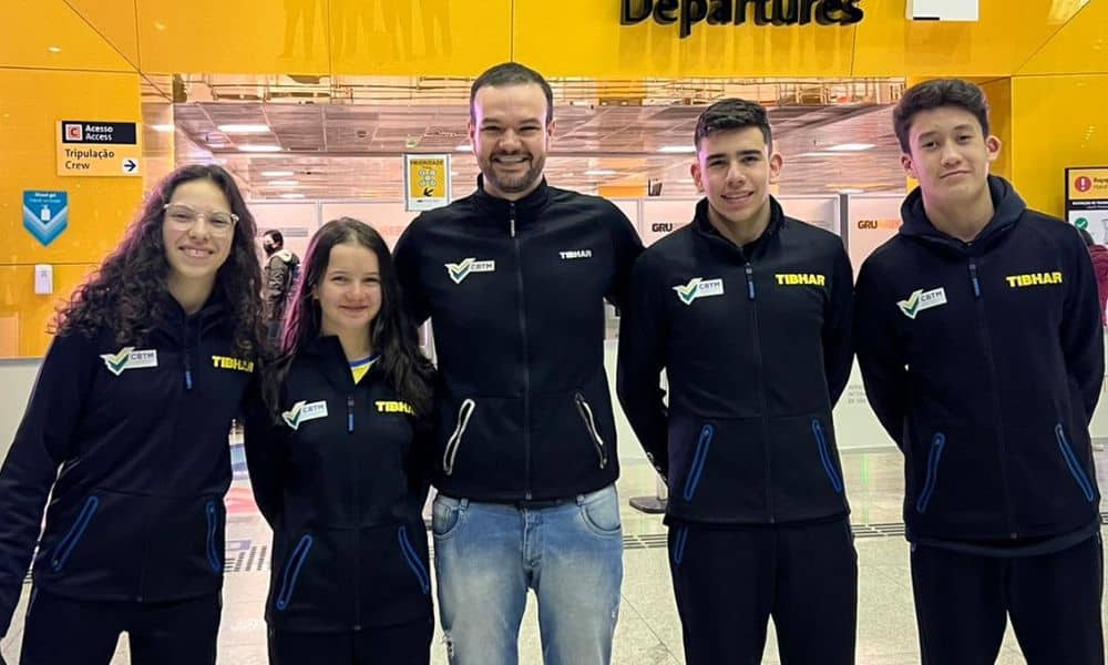 Pan sub-15 tênis de mesa