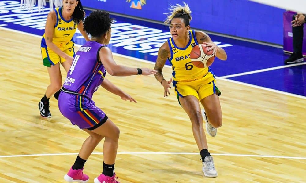 Brasil Venezuela Sul-Americano basquete feminino Sassá