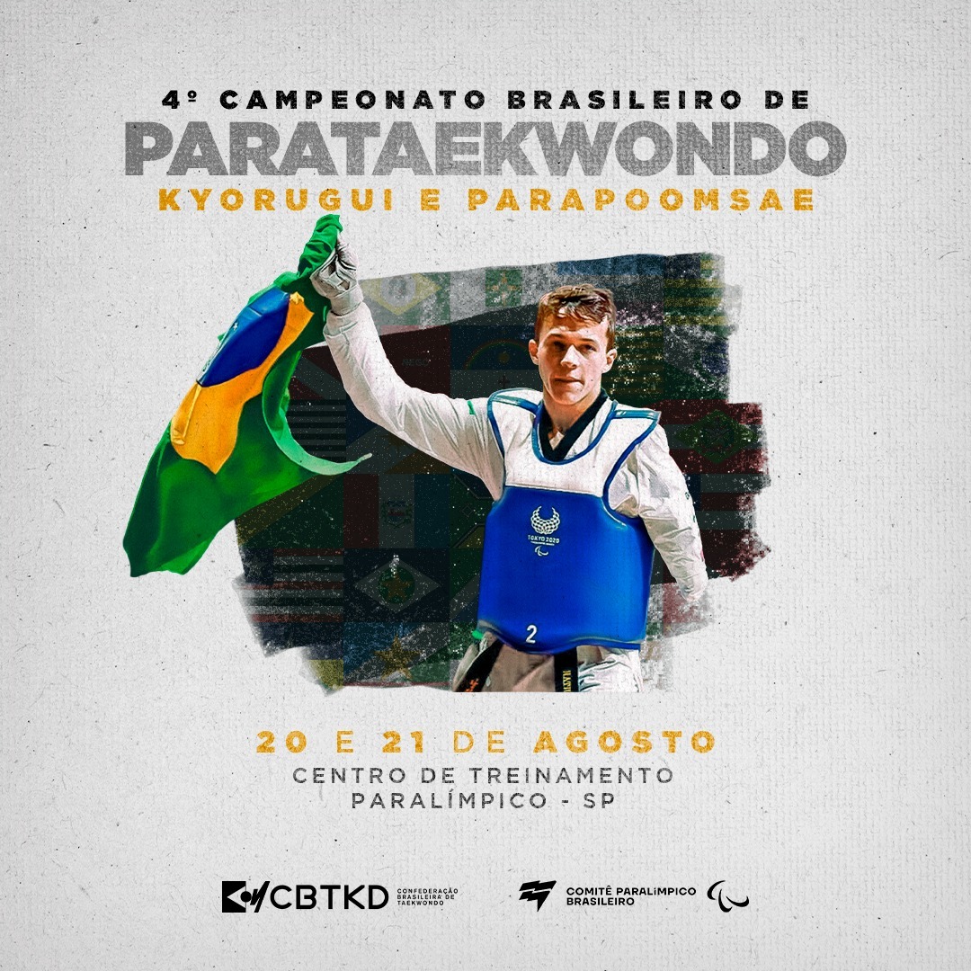 Parataekwondo Campeonato Brasileiro de Parataekwondo Centro Paralímpico Brasileiro são paulo