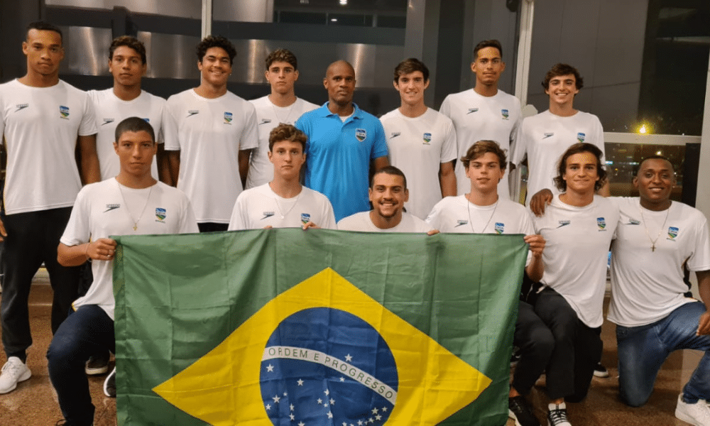 seleção sub-18 do Brasil Mundial de polo aquático