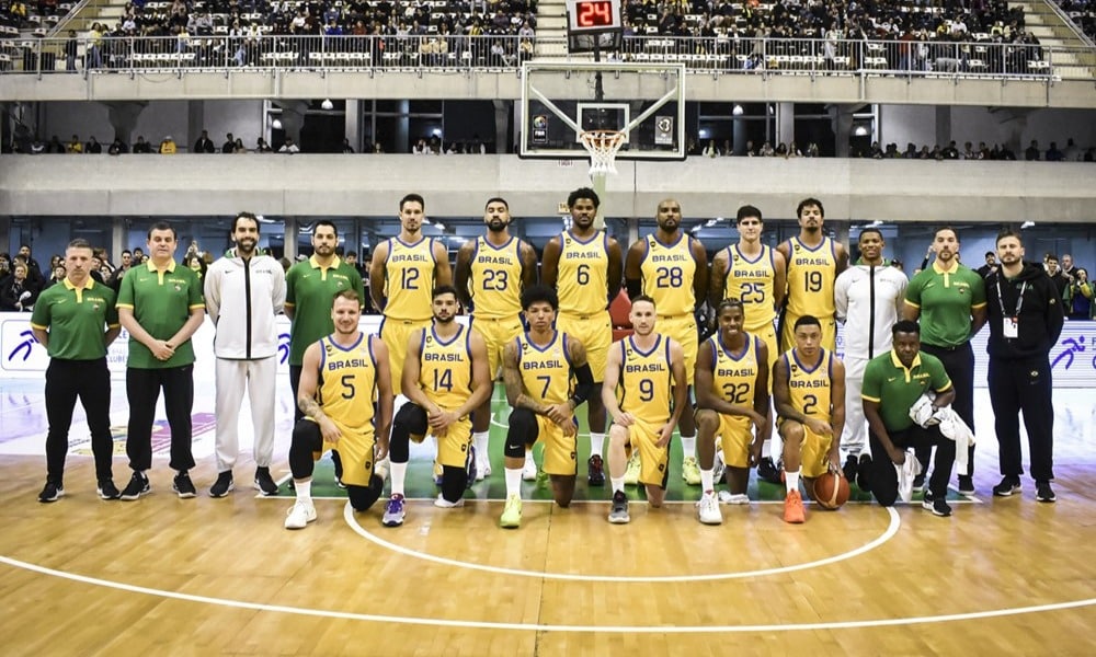 Brasil convocado AmeriCup basquete Recife 2022