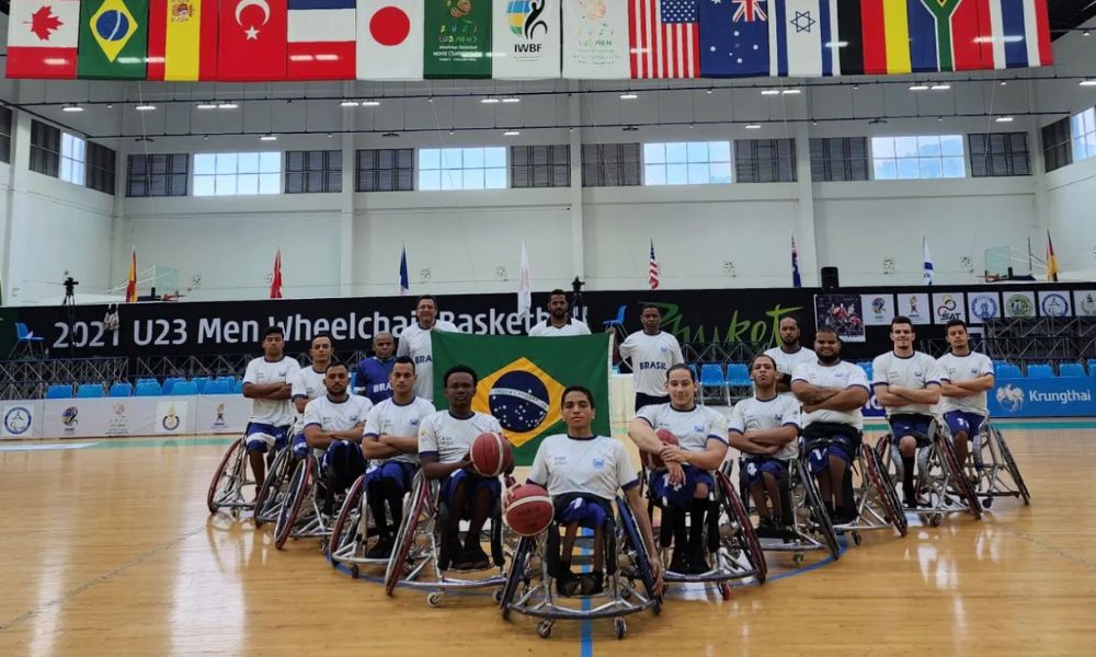 Brasil oitavo lugar Mundial Sub-23 de basquete em cadeira de rodas