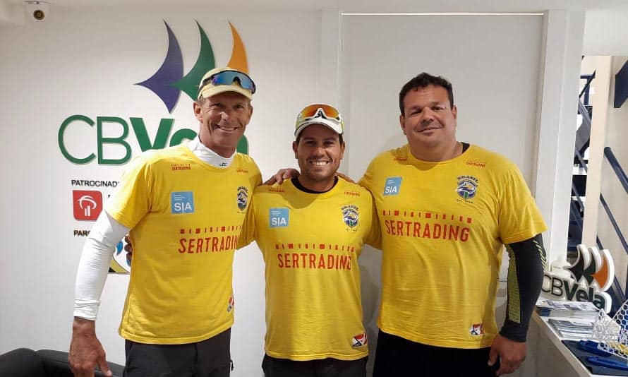 Seleção Brasileira de Vela visita a CBVela