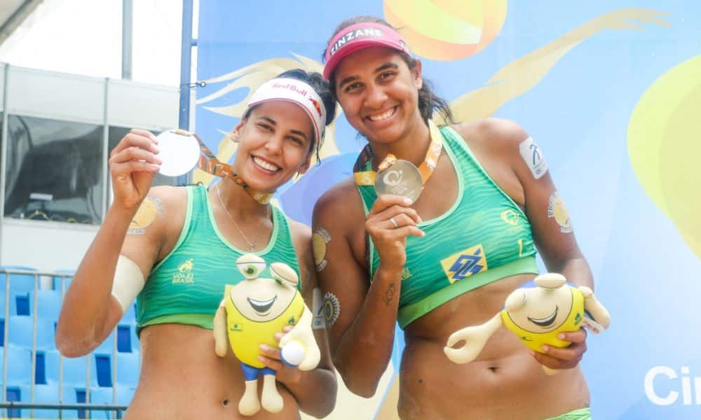Duda e Ana Patrícia vice campeãs Top 8 etapa de Natal do Circuito Brasileiro de vôlei de praia