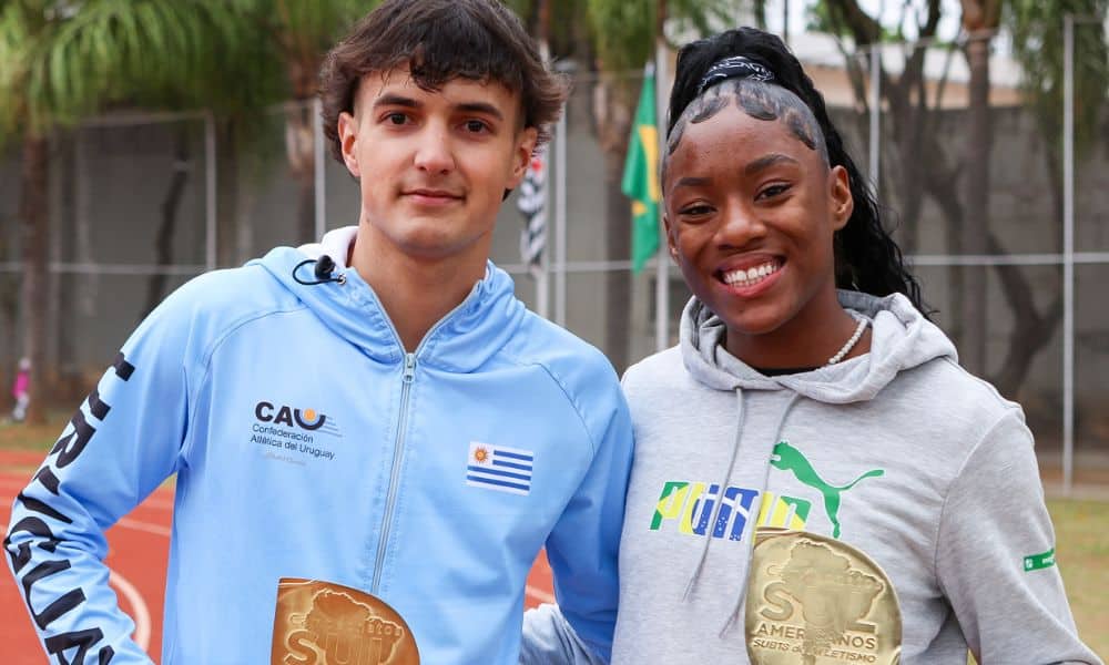 Gonzalo Gervasini, do Uruguai, e Vanessa Sena dos Santos, do Brasil, foram eleitos os melhores do Sul-Americano Sub-18 de atletismo