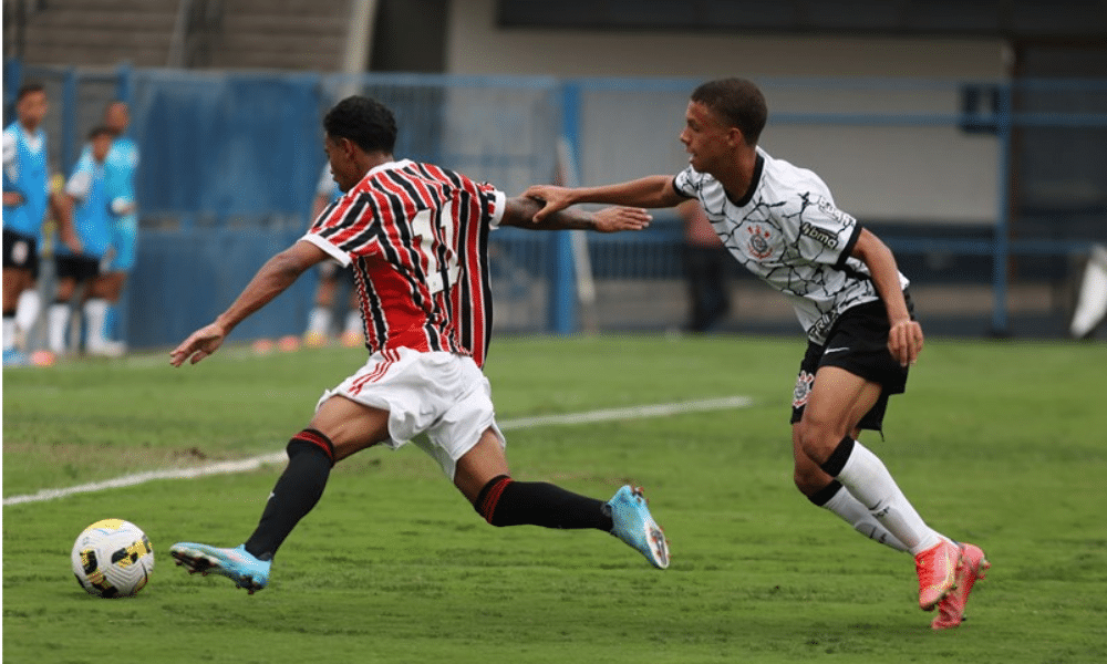 Corinthians e São Paulo Brasileirão sub-17