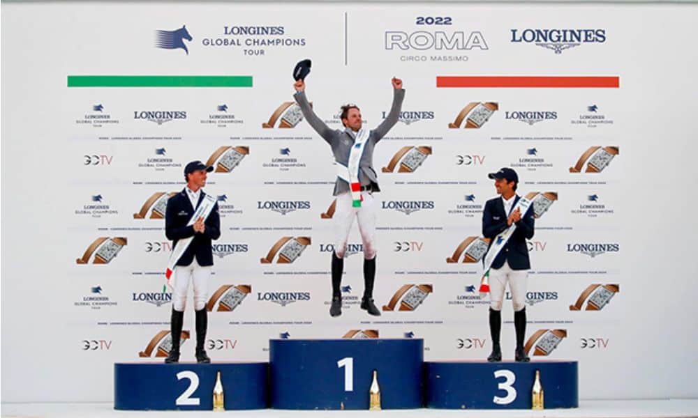 Marlon Zanotelli terceiro no Global Champions Tour de Roma