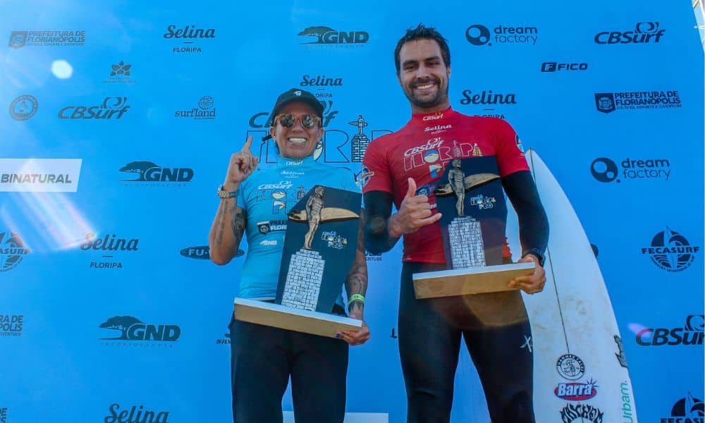 Silvana Lima e Lucas Silveira vencem o CBSurf Floripa Pro na Praia Mole