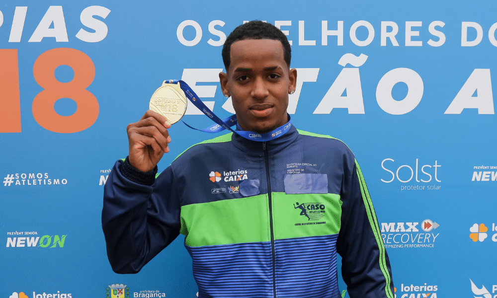 Vinícius Galeno Sul-Americano sub-18 de atletismo