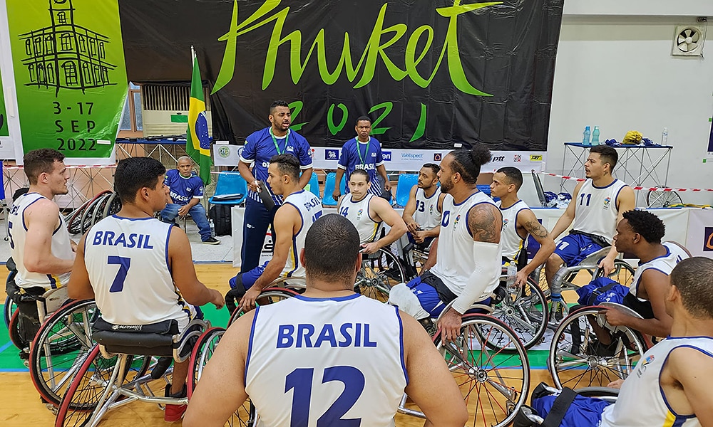Brasil Canadá Mundial Sub-23 Basquete em Cadeira de Rodas
